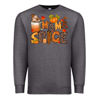 Charcoal Heather mama spice Premium Sweatshirt - texasbilliewilder