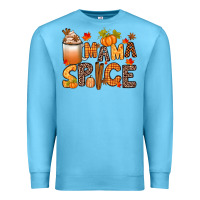 Ocean Blue mama spice Premium Sweatshirt - texasbilliewilder