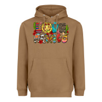 Toasted Coconut love mexico Heavyweight Hoodie - Zillion Design Studio
