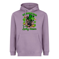 Lavender st.patrick's day my shepherd is my lucky charm Heavyweight Hoodie - RanaPortraitStore