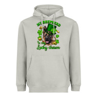 Moon Dust st.patrick's day my shepherd is my lucky charm Heavyweight Hoodie - RanaPortraitStore