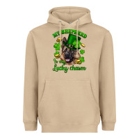 Mushroom st.patrick's day my shepherd is my lucky charm Heavyweight Hoodie - RanaPortraitStore
