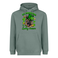 Sage st.patrick's day my shepherd is my lucky charm Heavyweight Hoodie - RanaPortraitStore