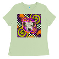 Matcha halloween  calf scottish Ladies Tee - BarkalooDesign