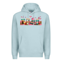 Blue Mist teacher fuel coffee cups Premium Hoodie - Jasminsmagicworld