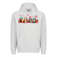 Dove Grey teacher fuel coffee cups Premium Hoodie - Jasminsmagicworld