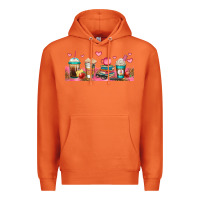 Carrot teacher fuel coffee cups Premium Hoodie - Jasminsmagicworld