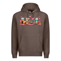 Coffee teacher fuel coffee cups Premium Hoodie - Jasminsmagicworld