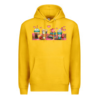 Lemon teacher fuel coffee cups Premium Hoodie - Jasminsmagicworld