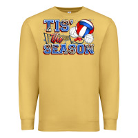 Antique Gold tis' the season volleyball Premium Sweatshirt - Zillion Design Studio