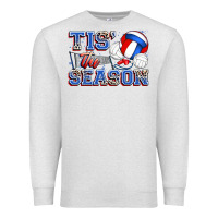 Oatmeal Heather tis' the season volleyball Premium Sweatshirt - Zillion Design Studio