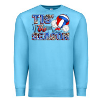 Ocean Blue tis' the season volleyball Premium Sweatshirt - Zillion Design Studio