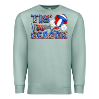 Seafoam tis' the season volleyball Premium Sweatshirt - Zillion Design Studio