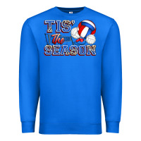 True Royal tis' the season volleyball Premium Sweatshirt - Zillion Design Studio