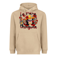 Mushroom la mama mas chingona Heavyweight Hoodie - Zillion Design Studio
