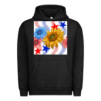 Patriotic Sunflowers Urban Hoodie | Teevron