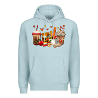 Blue Mist teacher coffee cups Premium Hoodie - Jasminsmagicworld