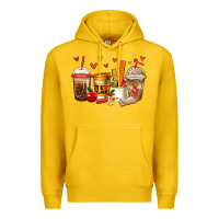 Lemon teacher coffee cups Premium Hoodie - Jasminsmagicworld