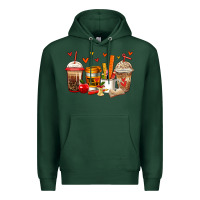 Sports Green teacher coffee cups Premium Hoodie - Jasminsmagicworld
