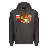 Smoke teacher coffee cups Premium Hoodie - Jasminsmagicworld