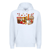 White teacher coffee cups Premium Hoodie - Jasminsmagicworld