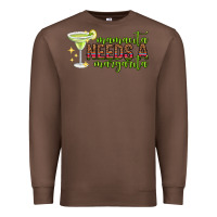 Chestnut mamacita needs a margarita mothers day Premium Sweatshirt - texasbilliewilder