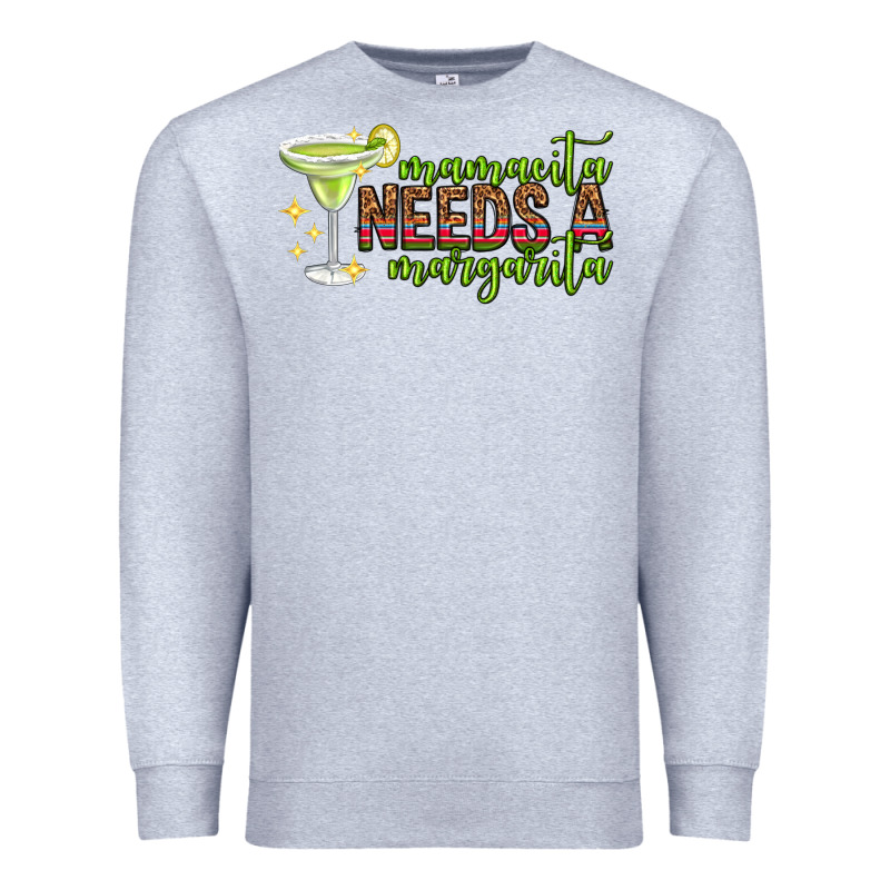 Mamacita Needs A Margarita Mothers Day Premium Sweatshirt by texasbilliewilder | Teevron