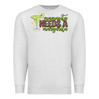 Oatmeal Heather mamacita needs a margarita mothers day Premium Sweatshirt - texasbilliewilder