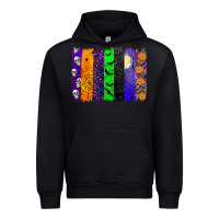 Black halloween brush stroke Urban Hoodie - JahusDesignShop