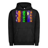 Pigment Black halloween brush stroke Urban Hoodie - JahusDesignShop