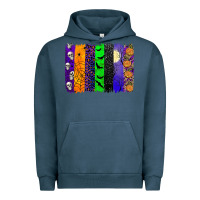Pigment Midnight Navy halloween brush stroke Urban Hoodie - JahusDesignShop
