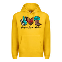 Lemon peace love rodeo Premium Hoodie - JahusDesignShop