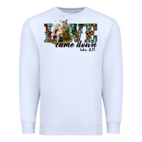 White love came down holy family Premium Sweatshirt - RanaPortraitStore