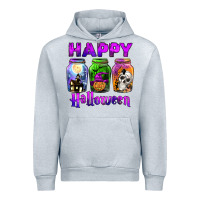 Heather Grey happy halloween Urban Hoodie - JahusDesignShop