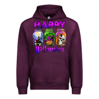 Mauve Wine happy halloween Urban Hoodie - JahusDesignShop