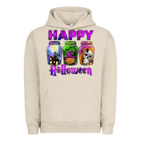Pigment French Oak happy halloween Urban Hoodie - JahusDesignShop
