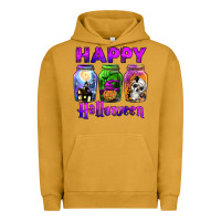 Pigment Peanut Butter happy halloween Urban Hoodie - JahusDesignShop