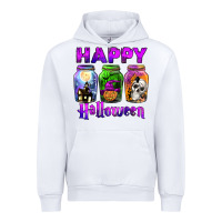 White happy halloween Urban Hoodie - JahusDesignShop