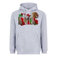 Heather Grey it's in my own dna Heavyweight Hoodie - Zillion Design Studio