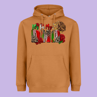 It's In My Own Dna Heavyweight Hoodie Designed By Zillion Design Studio