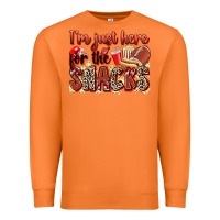 Carrot i'm just here for the snacks american football Premium Sweatshirt - Zillion Design Studio
