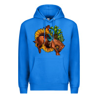 True Royal rodeo cowboy sunflower cactus Premium Hoodie - JahusDesignShop