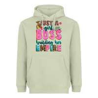 Matcha just a girl boss building her empire Heavyweight Hoodie - texasbilliewilder