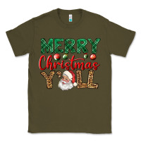 Army Green merry christmas y'all Classic Tee - BundleAndBundleShop