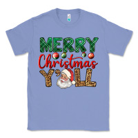 Colony Blue merry christmas y'all Classic Tee - BundleAndBundleShop