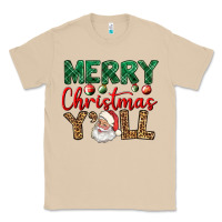 Mushroom merry christmas y'all Classic Tee - BundleAndBundleShop