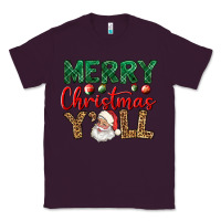 Plum merry christmas y'all Classic Tee - BundleAndBundleShop
