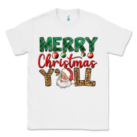 White merry christmas y'all Classic Tee - BundleAndBundleShop