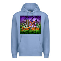 Colony Blue home sweet home tumbler Premium Hoodie - BundleAndBundleShop