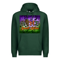 Sports Green home sweet home tumbler Premium Hoodie - BundleAndBundleShop